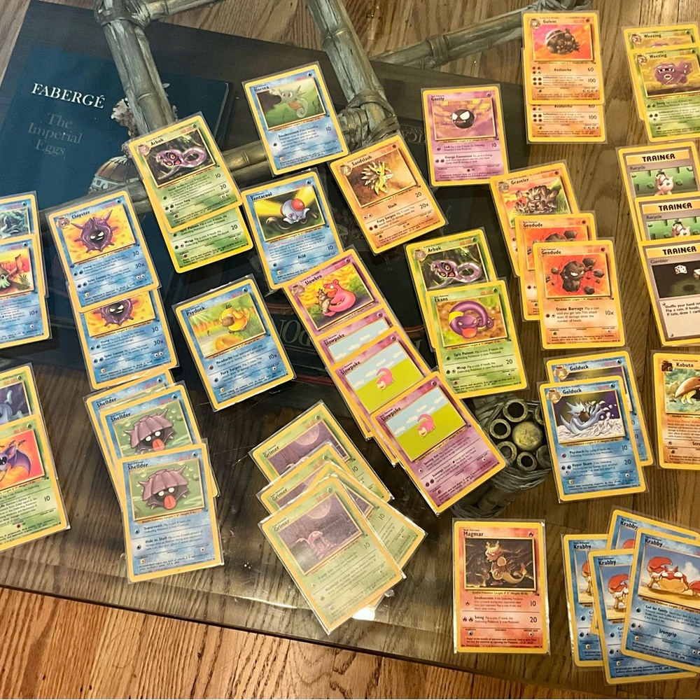 Pokémon Cards Fossil 45 cards